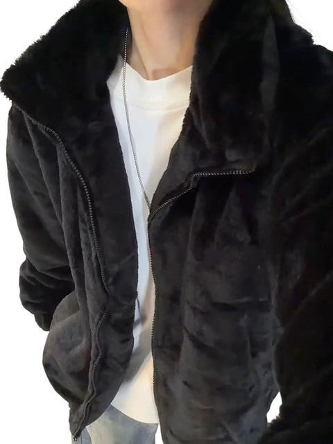 FAUX FUR COAT TT009