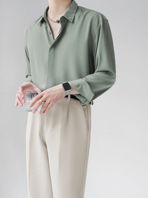 SIMPLE DESIGN SHIRT st1120
