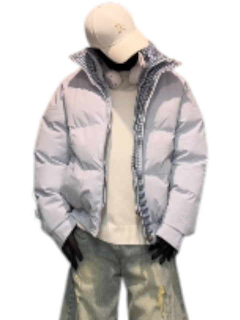 FAKE-LAYER PADDED JACKET tt032
