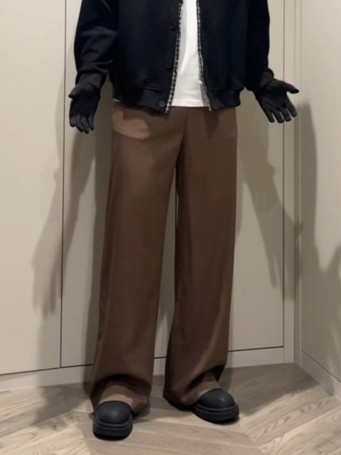 COTTON STRAIGHT-LEG TROUSERS ST5124
