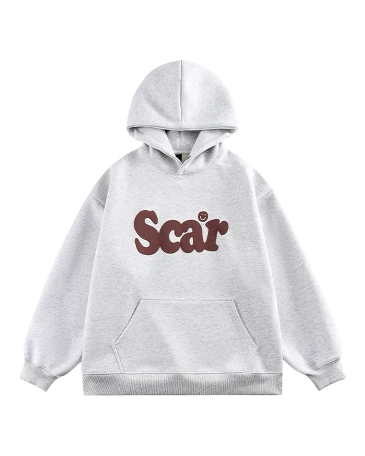 [FLAT ROOM] SCAR GRAPHIC PRINTED HOODIE ST2051