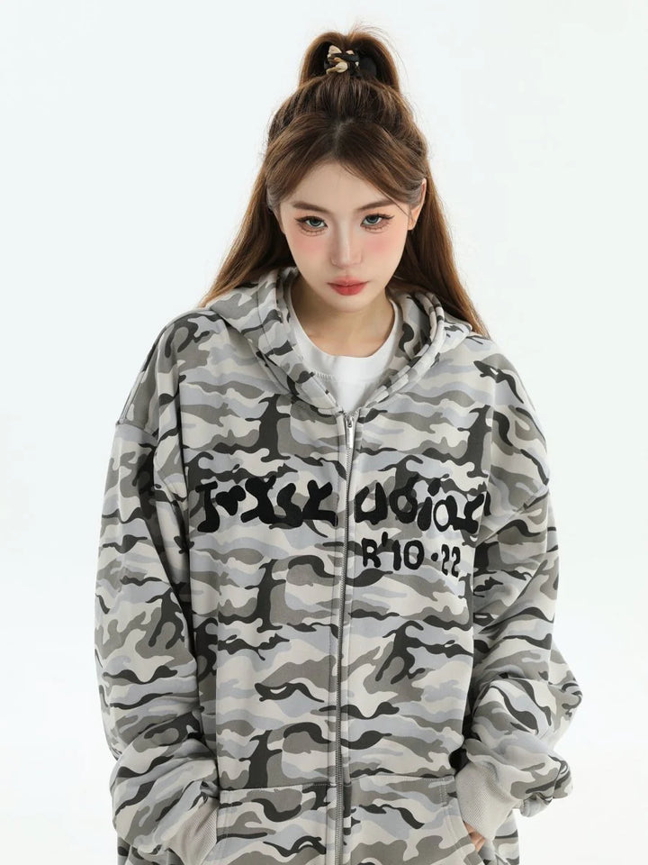 FULL PRINT CAMOUFLAGE JACKET ST1251