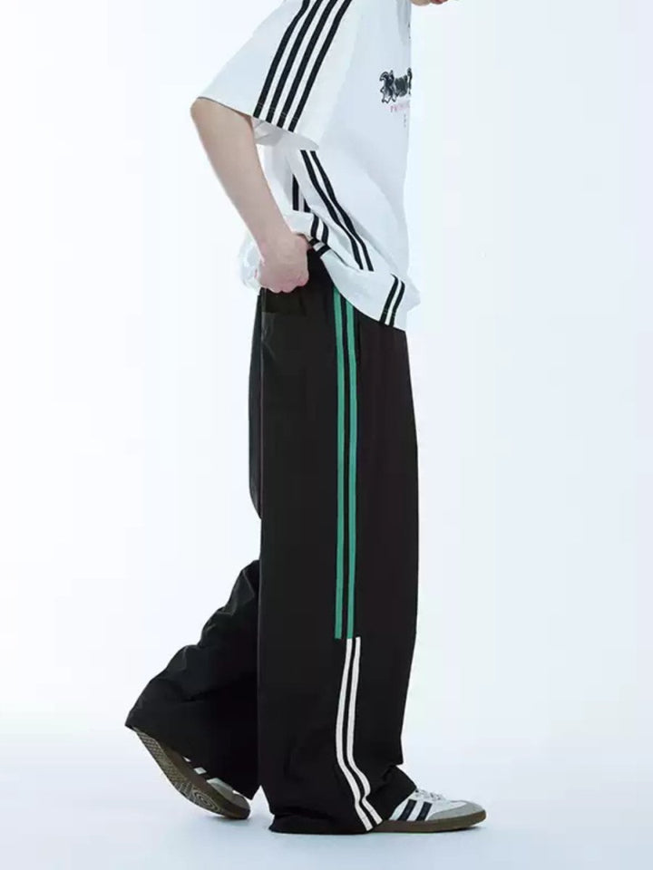 loose wide leg casual pants st2680