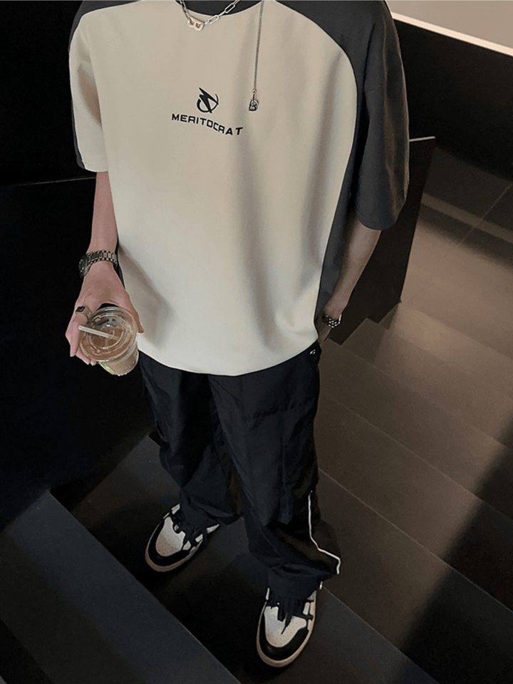 [JH HOMME] loose summer half-sleeve design t-shirt st2258
