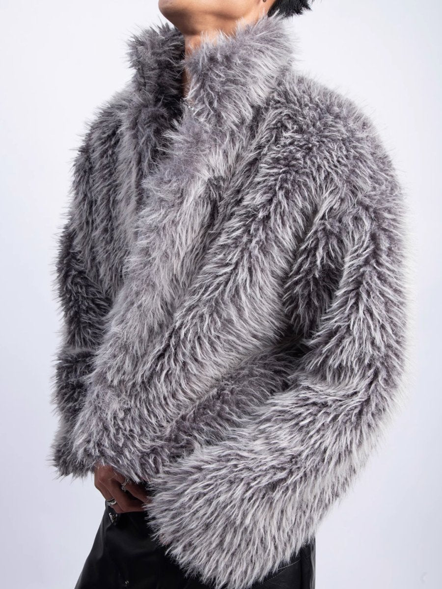 [PLAN1ONE] fur jacket st2670