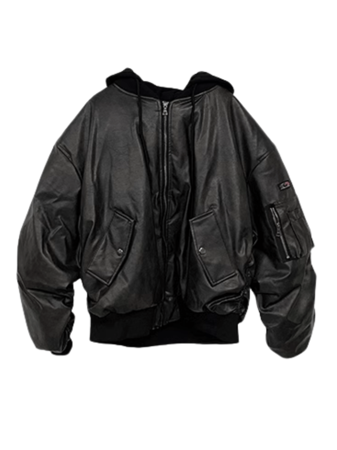 [motherfucker] American flight jacket leather jacket st1774