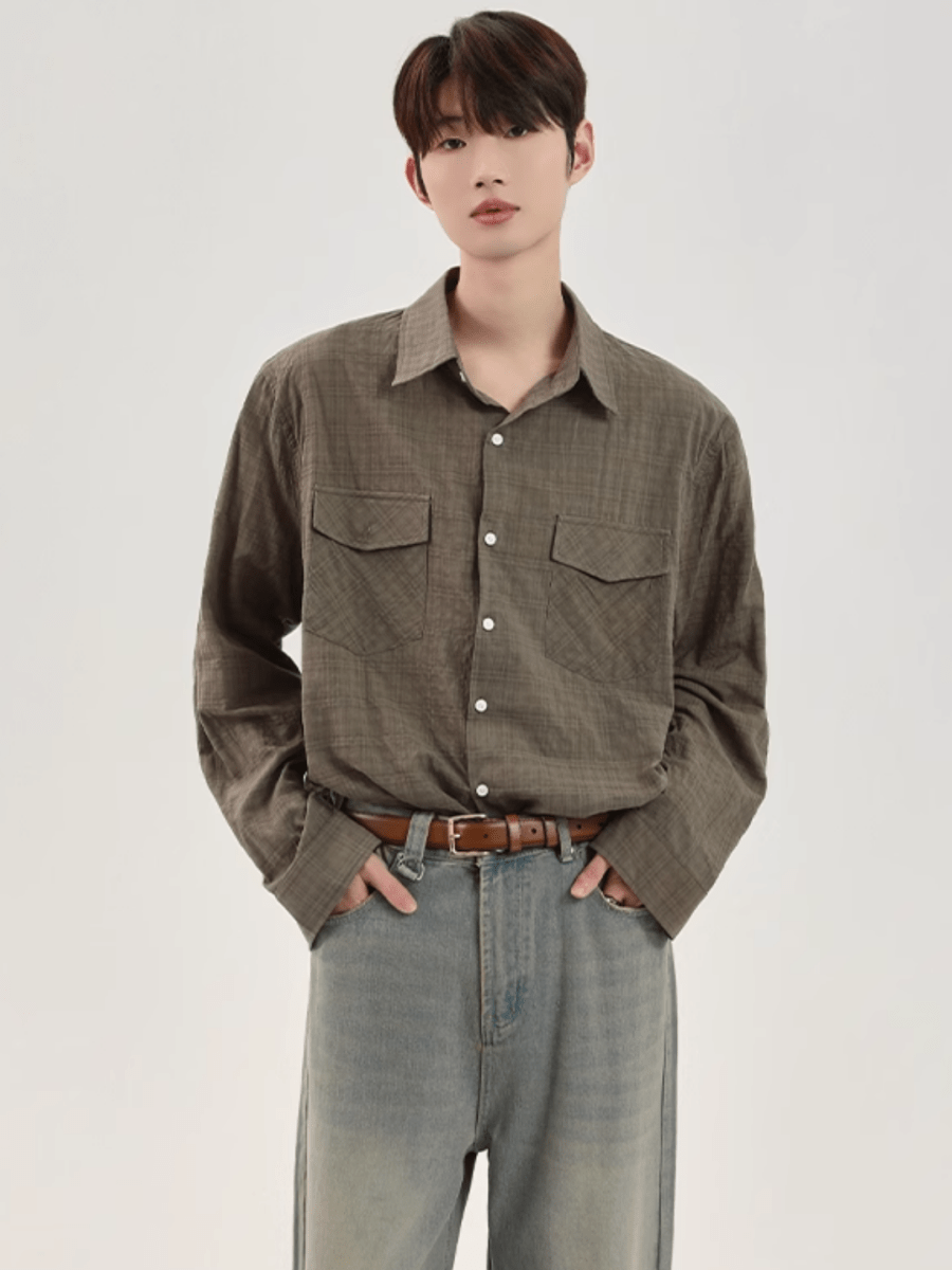 [CUIBUJU] Korean cotton shirt st2836