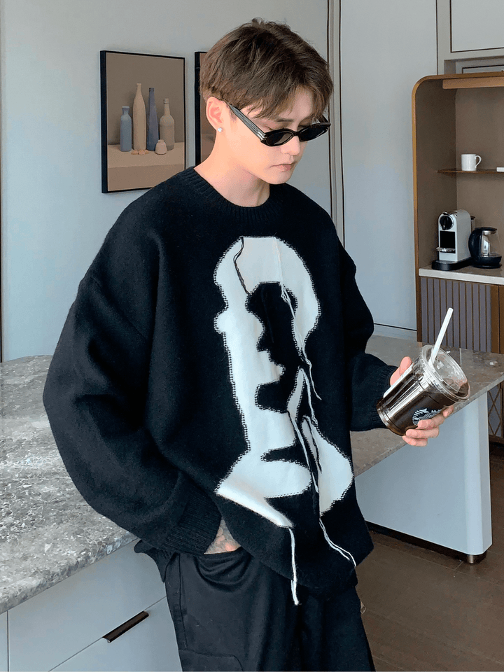 [CUIBUJU] High End Round Neck Sweater st1550