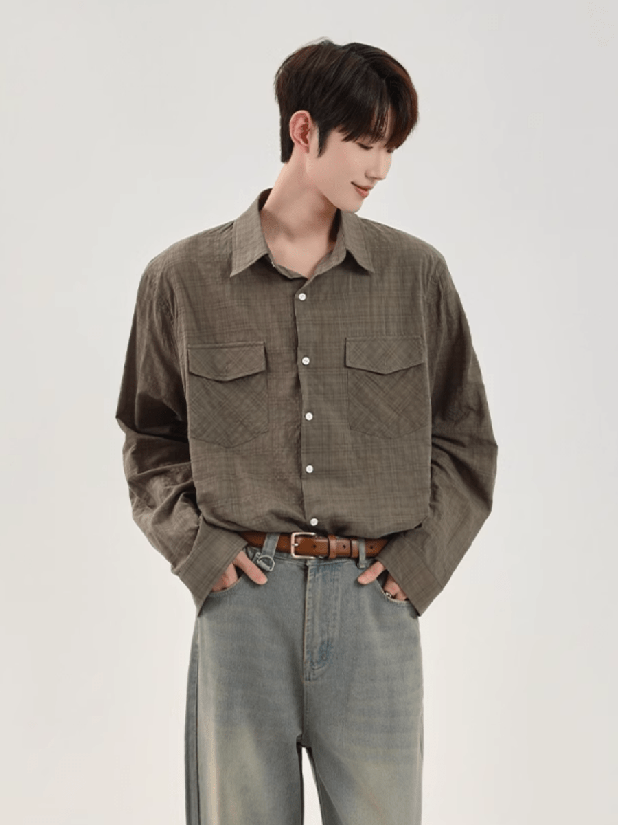 [CUIBUJU] Korean cotton shirt st2836