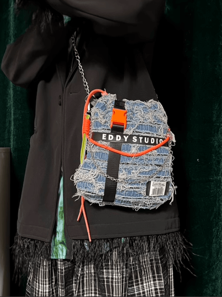 Denim Mini Mobile Phone Bag st1784