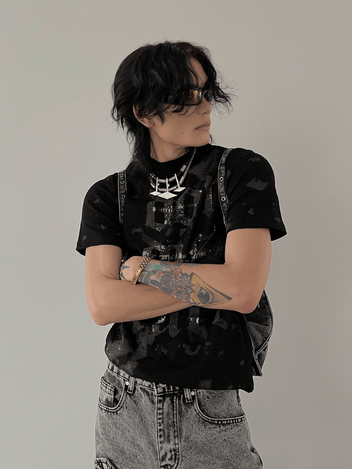 [SOULWORKER] punk genderless t-shirt st2275