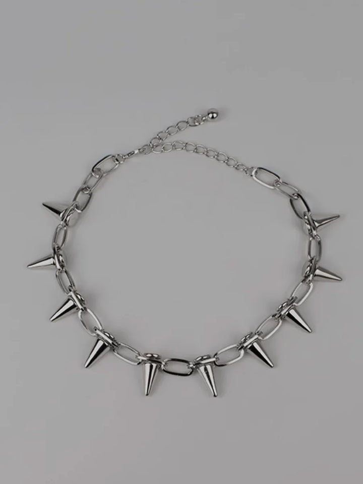 RIVET DARK BULLET NECKLACE ST525