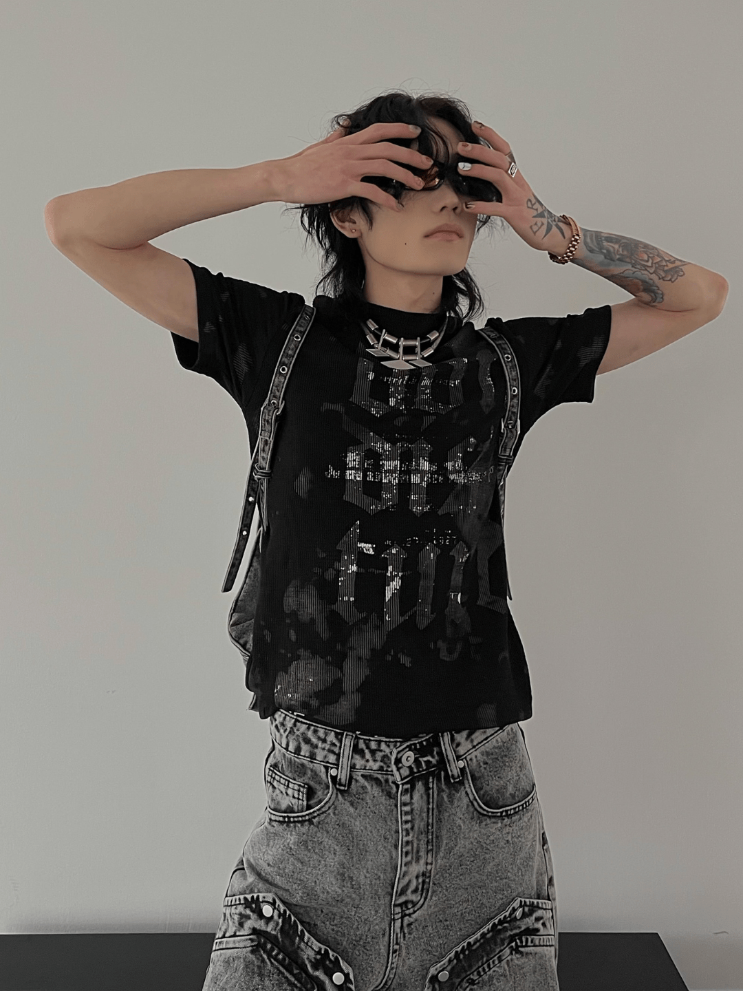 [SOULWORKER] punk genderless t-shirt st2275