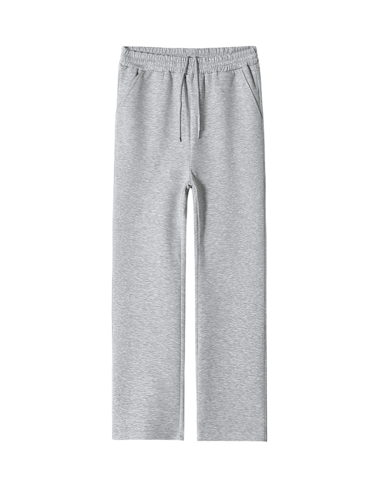 [LEMiE] loose straight wide-leg sweat pants st1004