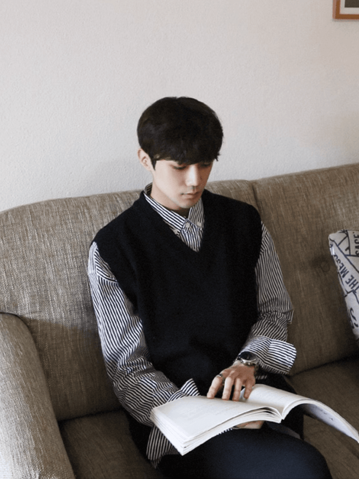 [MRCYC] Korean version loose vest ST1845