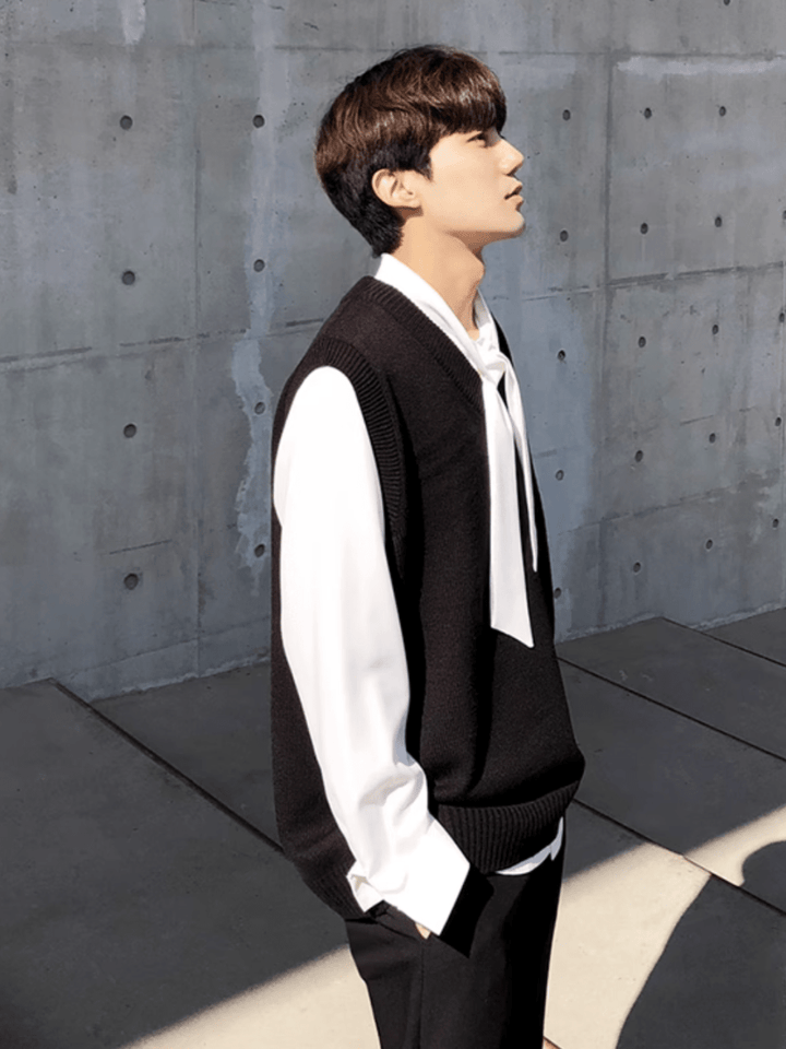 [MRCYC] Korean version loose vest ST1845