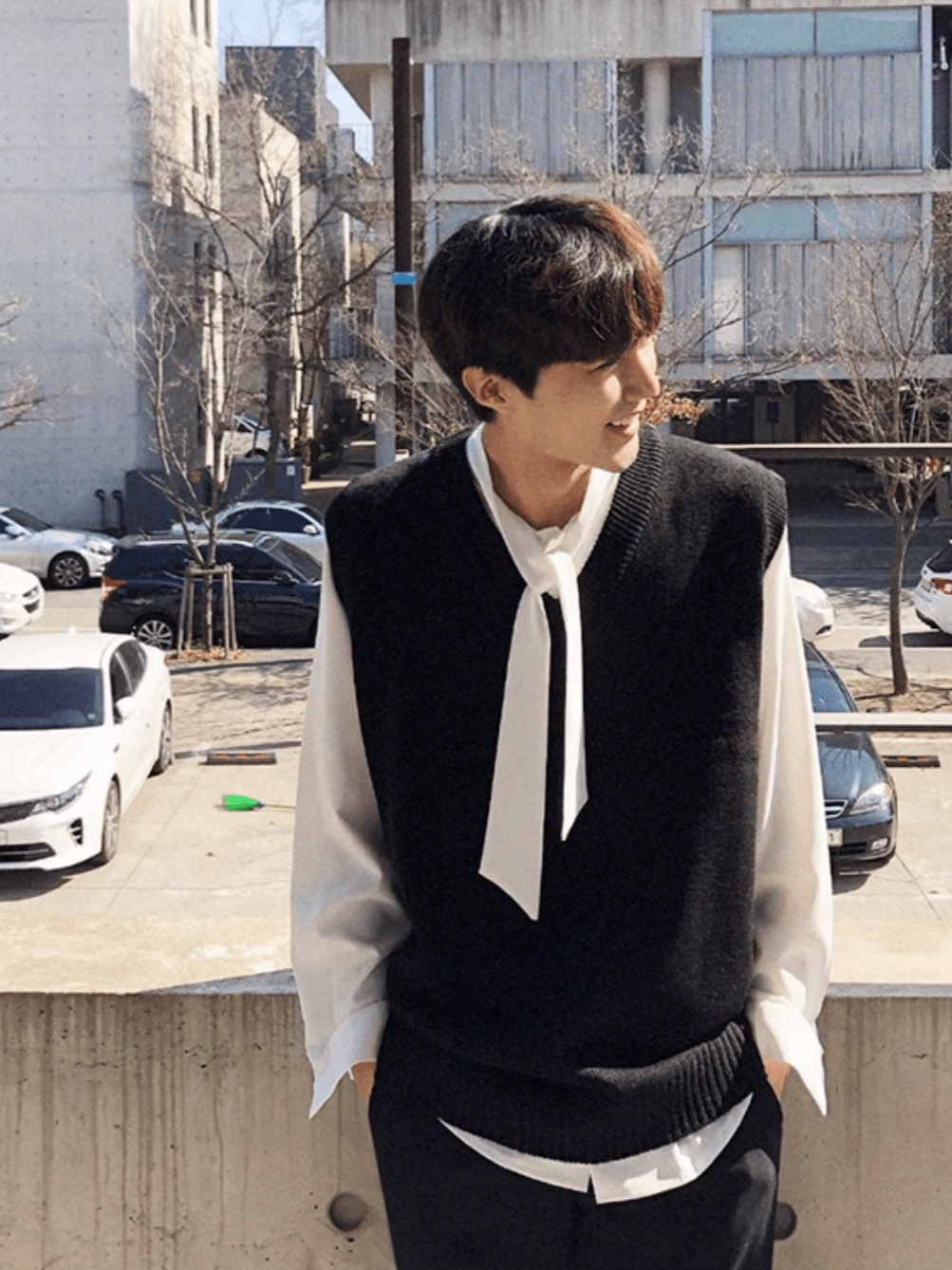 [MRCYC] Korean version loose vest ST1845