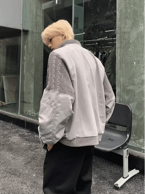 [K09] gray street simplicity jacket st1920