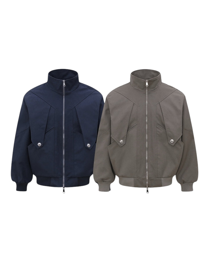 [FLAT ROOM] STRUCTURED BOMBER JACKET ST2050