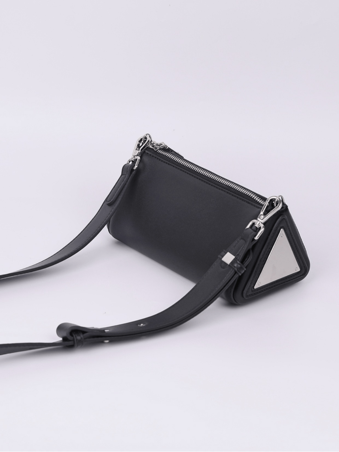 [luckystudio] Triangle Simple Crossbody Bag st1944