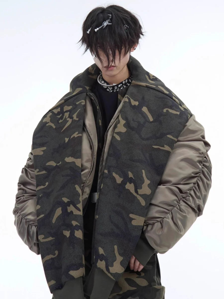 [CULTUREE] CAMOUFLAGE COTTON JACKET ST1189