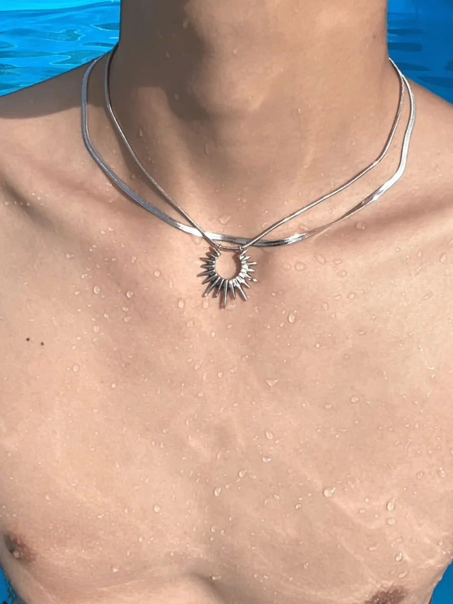 STEEL LUXURY NECKLACES ST1070