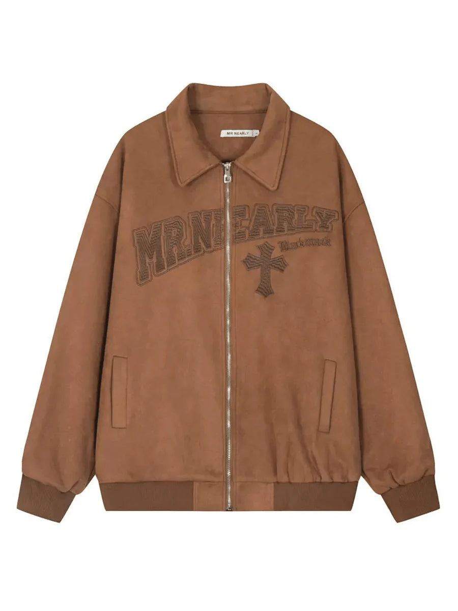 [MRNEARLY] SUEDE VINTAGE JACKET ST1181