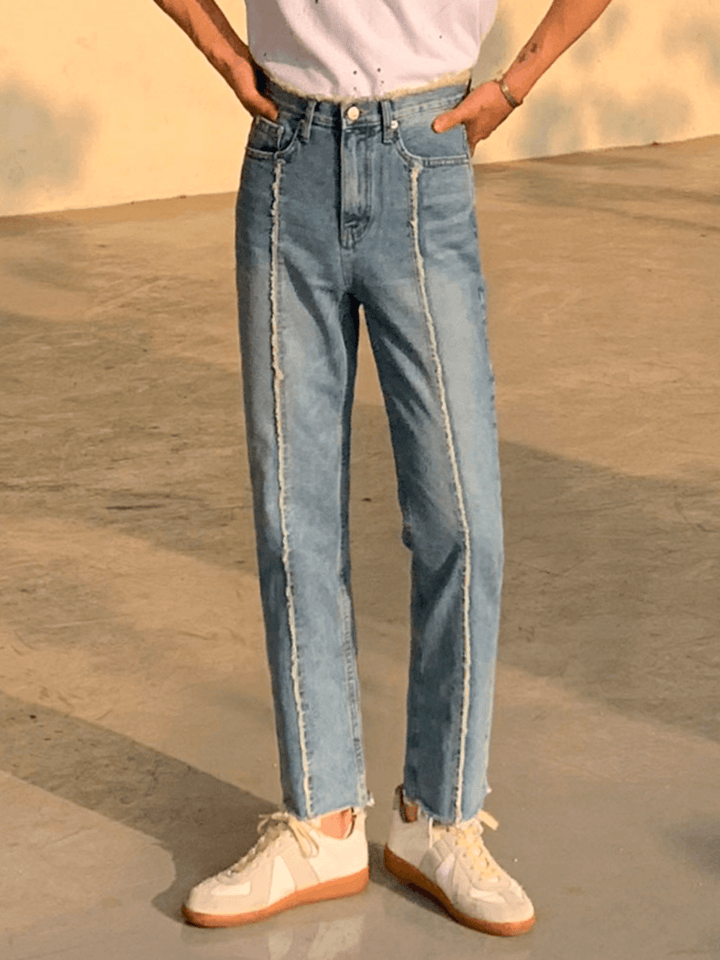 [MRCYC] Trend Loose Straight Denim Pants st1626