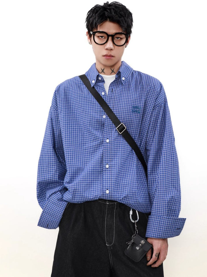 [MRNEARLY] casual blue shirt st2511