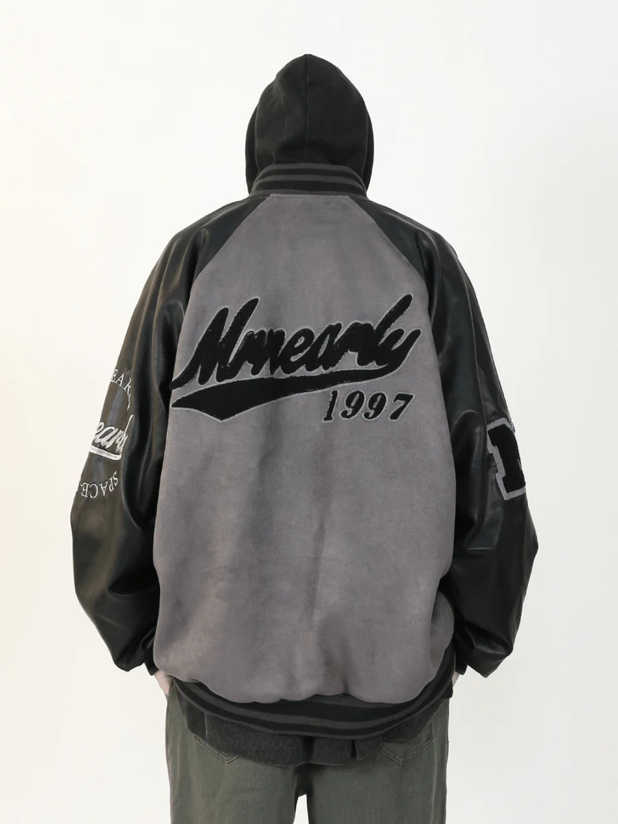 [MRNEARLY] HIGH STREET BASEBALL JACKET ST1453