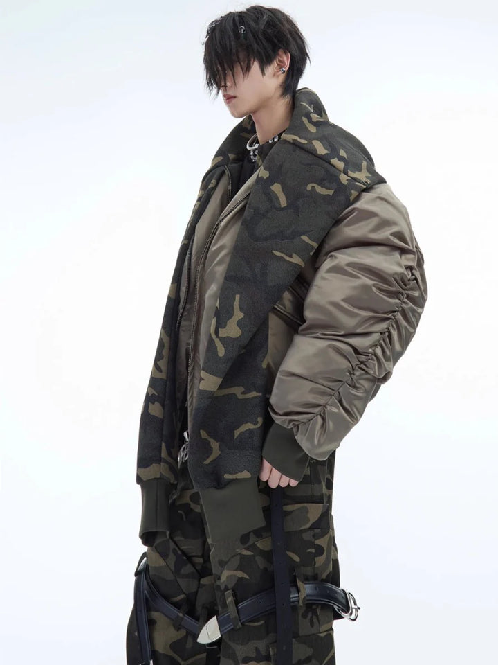 [CULTUREE] CAMOUFLAGE COTTON JACKET ST1189