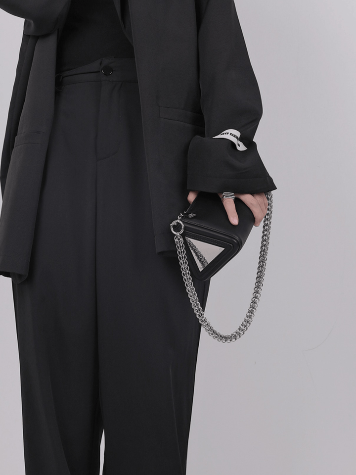 [luckystudio] Triangle Simple Crossbody Bag st1944