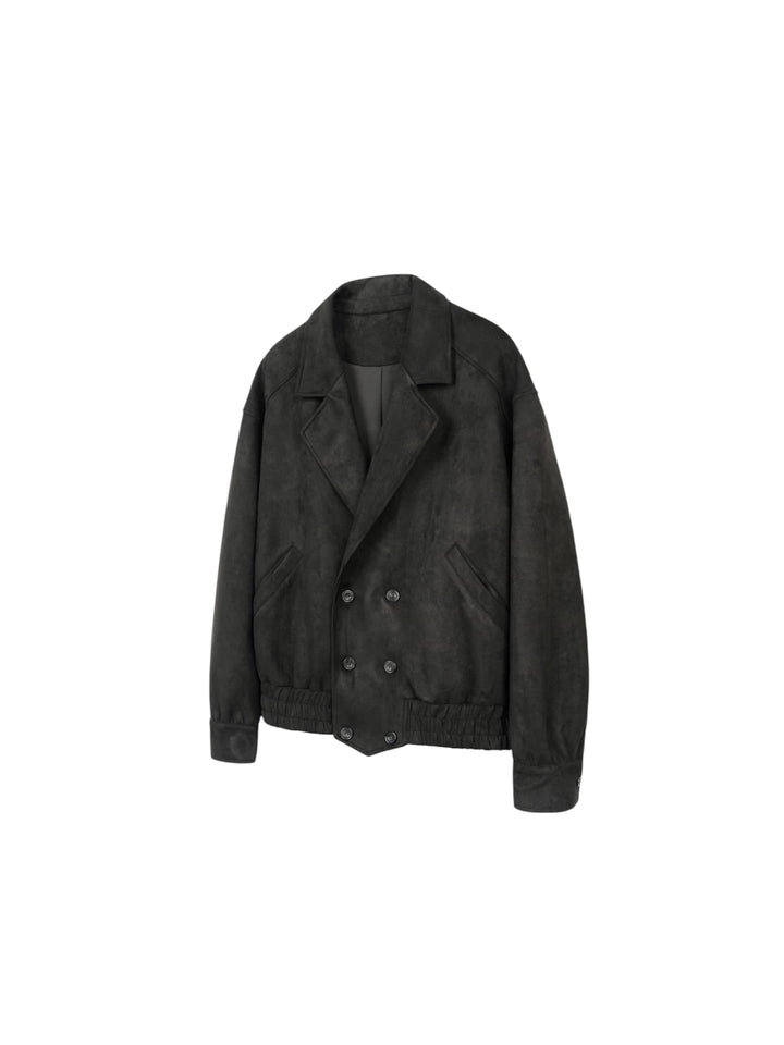 [FLAT ROOM] DOUBLE BUTTON BOMBER JACKET ST2060