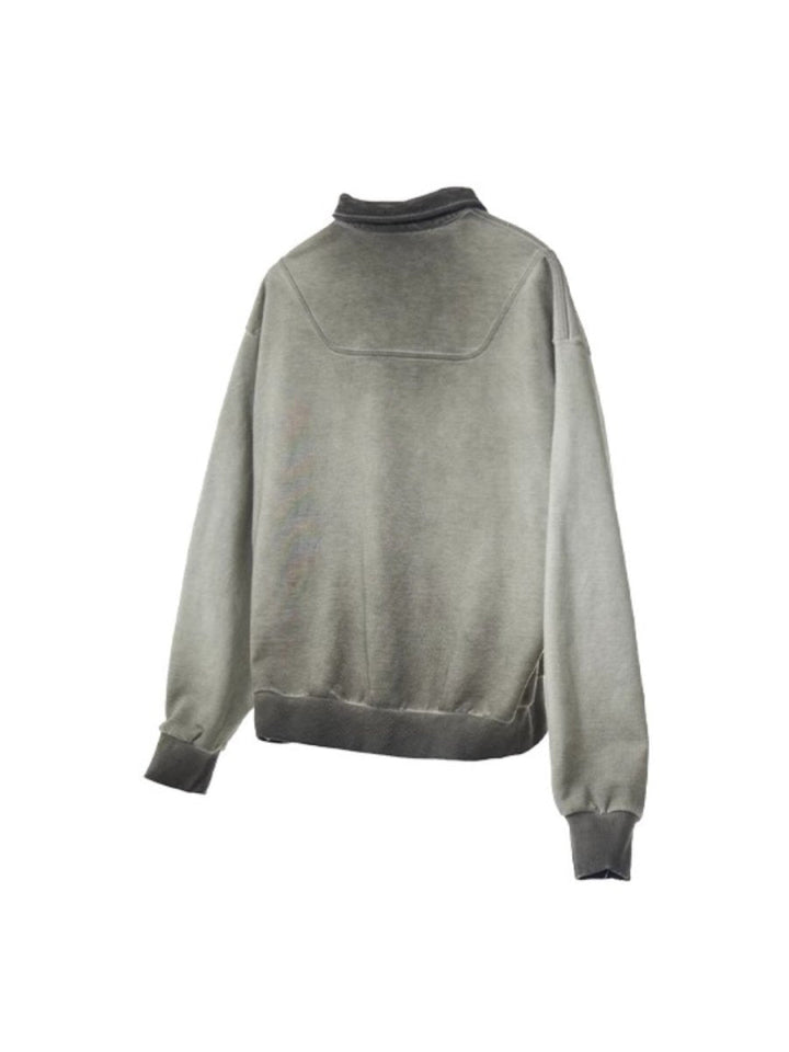 [PEOPLESTYLE] Polo Neck Sweatshirt st2655