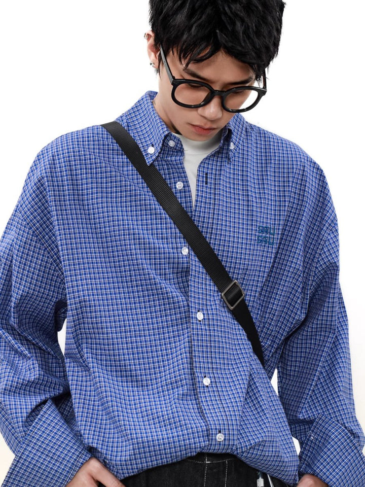 [MRNEARLY] casual blue shirt st2511