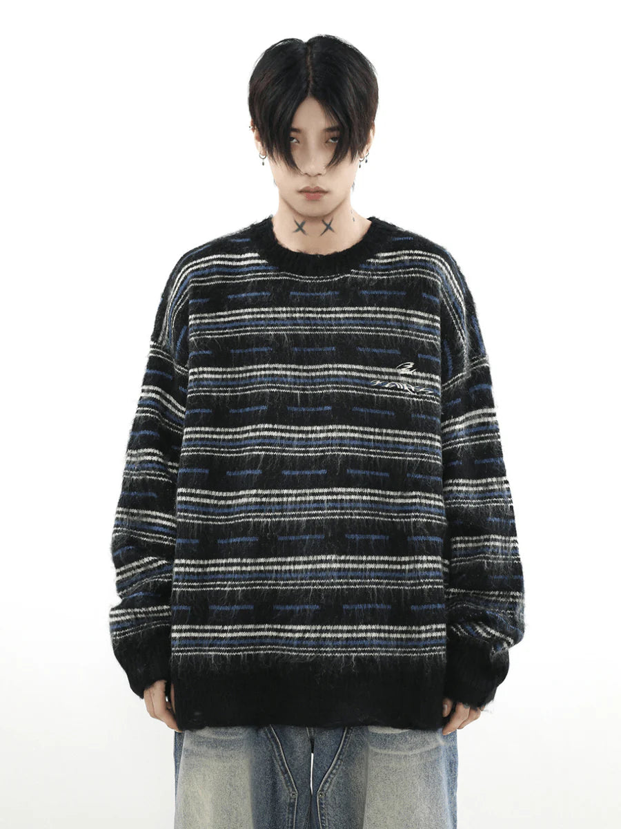 [MRNEARLY] ADVANCED SENSE OF ROUND NECK SWEATER ST1703