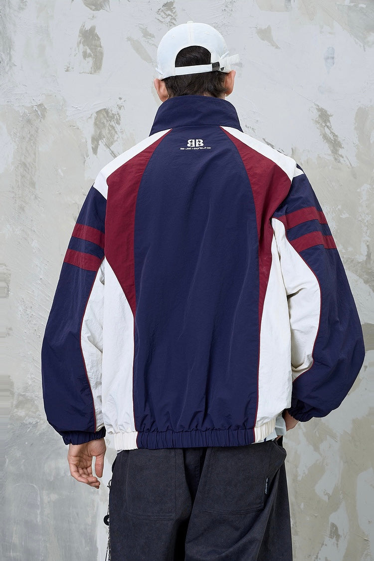 [FLAT ROOM] Retro Panel Track Jacket ST2054