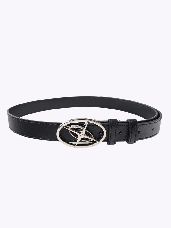 METAL BLACK TRENDY ADVANCED DESIGN SENSE BELT ST1232