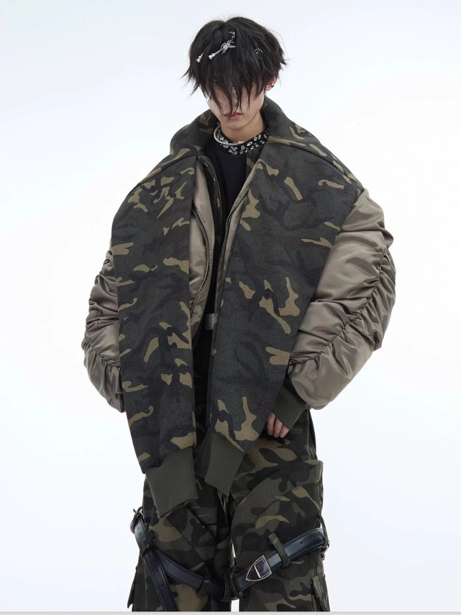 [CULTUREE] CAMOUFLAGE COTTON JACKET ST1189