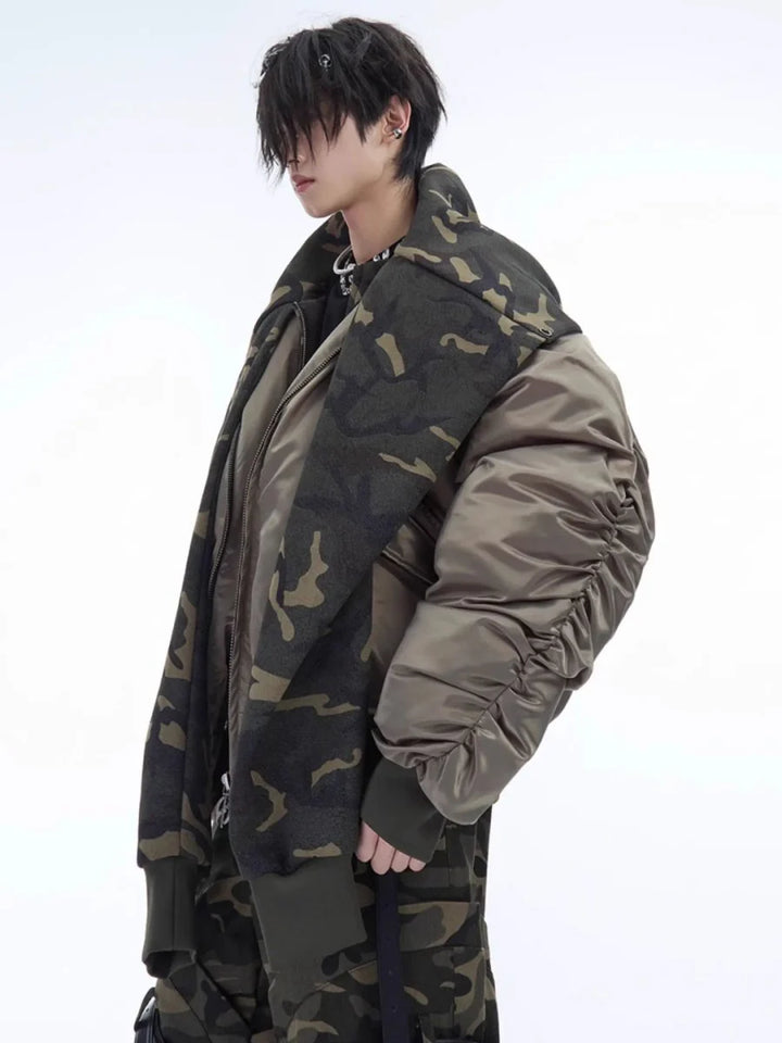 [CULTUREE] CAMOUFLAGE COTTON JACKET ST1189