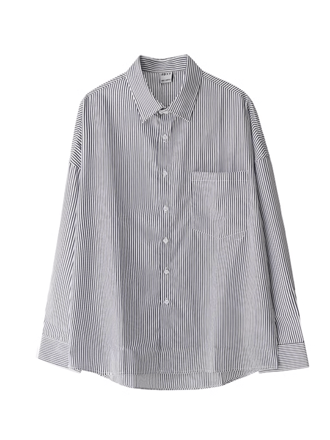 [MRCYC] Autumn long-sleeved striped shirt men st1708