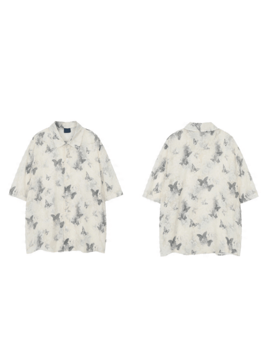 [Mz] butterfly design shirt st2265