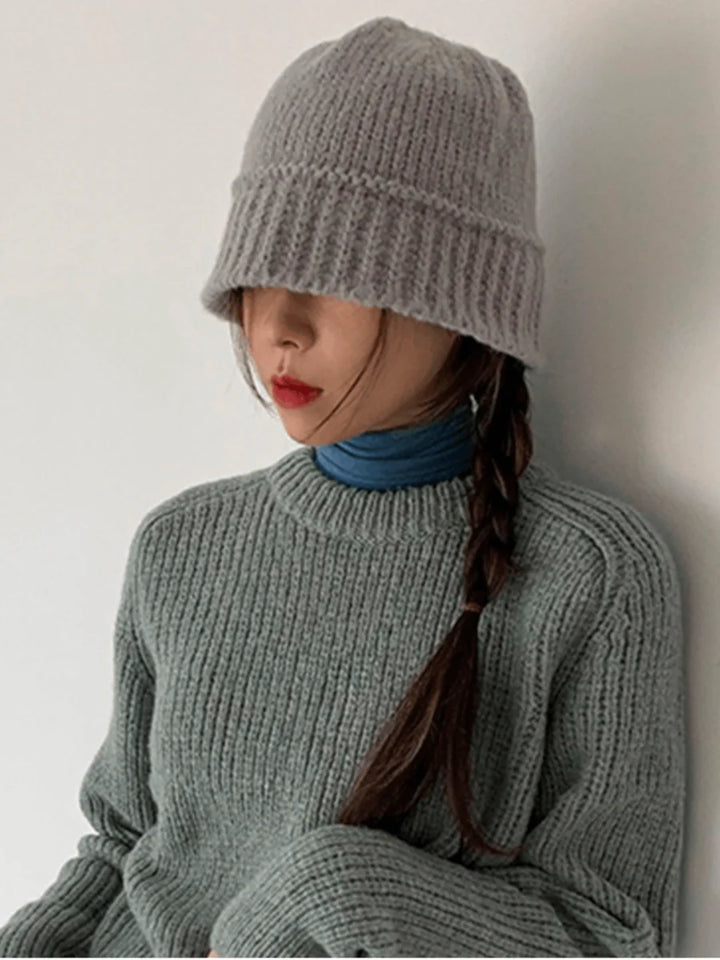 KNIT BUCKET HAT ST1242