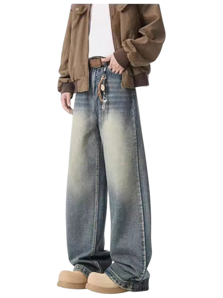 [xhhx] DIRTY FLARE-CUT JEANS st5042