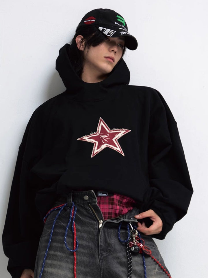 [PEOPLESTYLE] loose clothing hoodie st2660