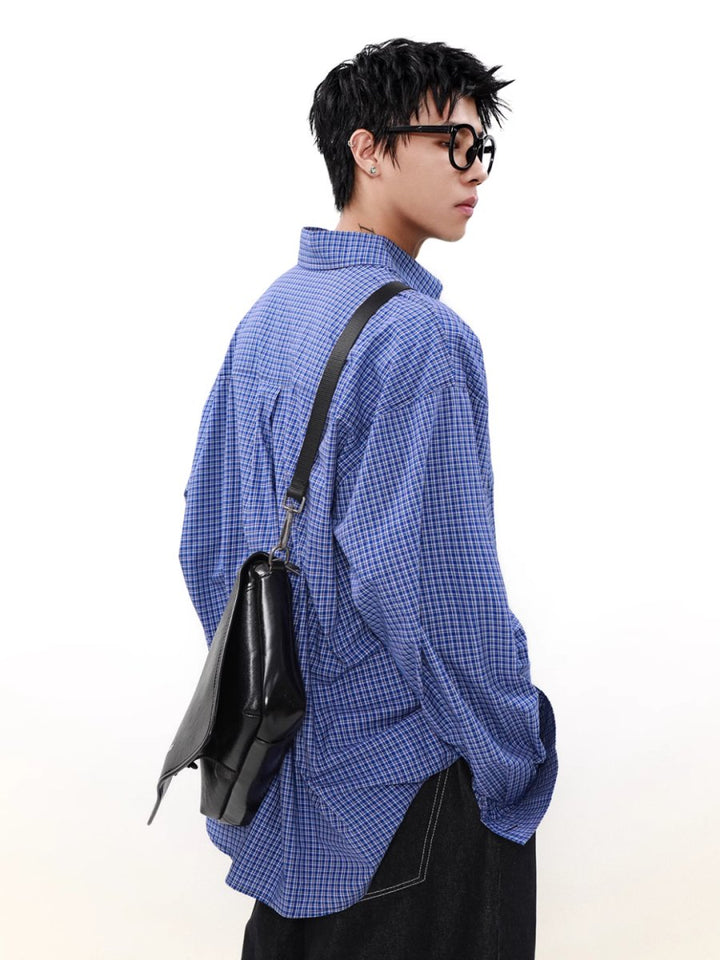 [MRNEARLY] casual blue shirt st2511