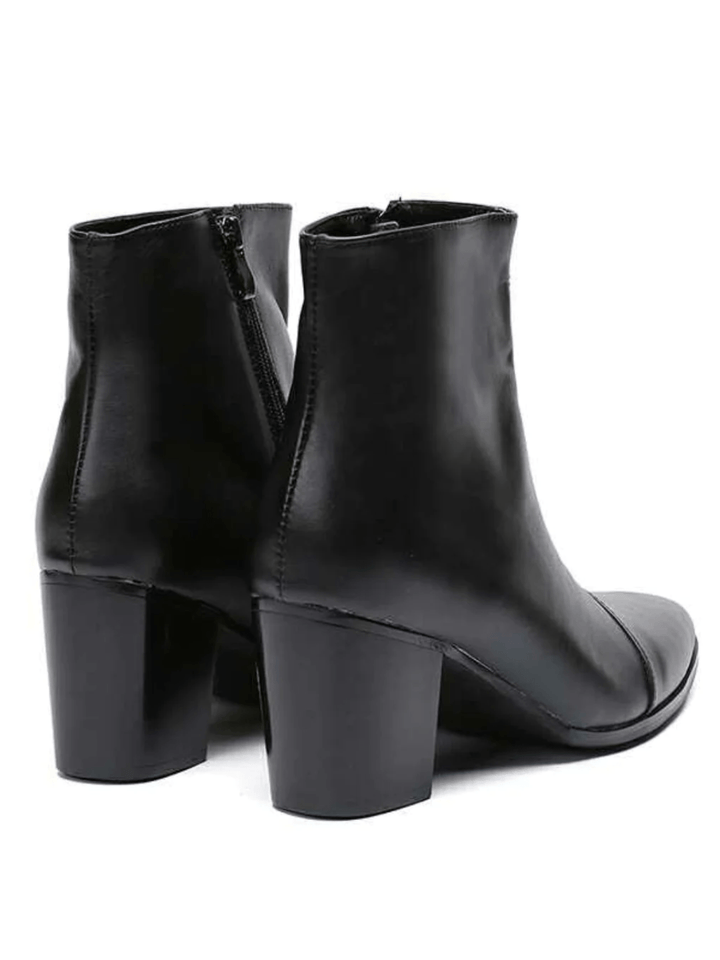 70mm Heel Korean Boots st2001