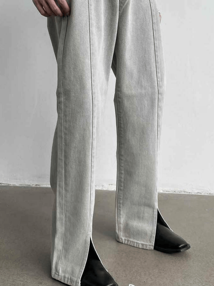 [GENESISBOY] Center Slit Denim st1022