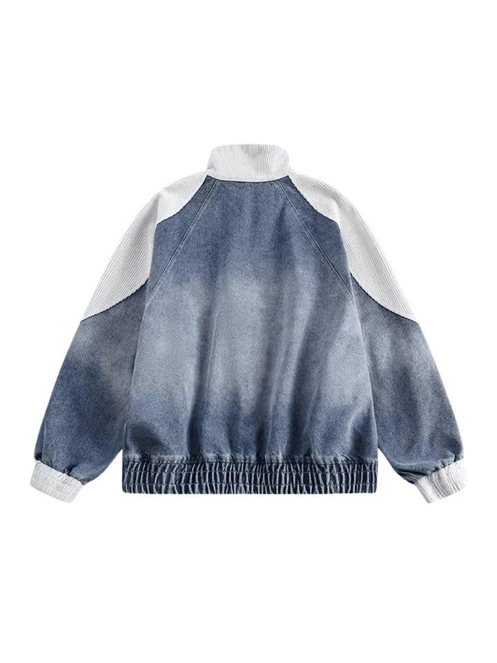 [XPKAEAX] denim loose trend white jacket st1906