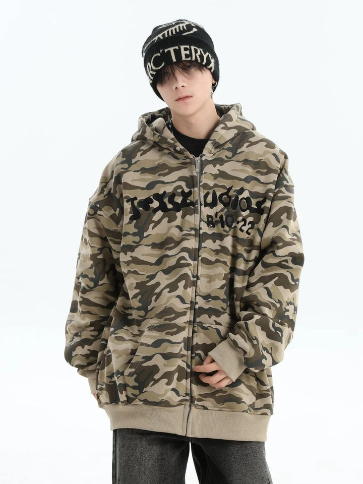 FULL PRINT CAMOUFLAGE JACKET ST1251